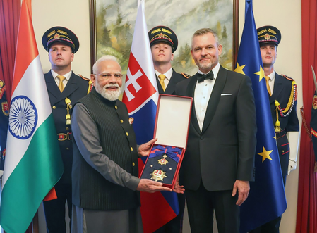‘Recognition for all Indians’: NDA leaders hails PM Modi’s Slovak honour ‘Recognition for all Indians’: NDA leaders hails PM Modi’s Slovak honour