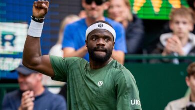 Tiafoe overcomes in-form Cobolli for first-round win in Halle