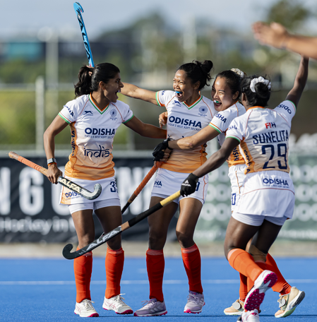 India beat Japan 2-1 to enter FIH Hockey Women’s Nations Cup SF India beat Japan 2-1 to enter FIH Hockey Women’s Nations Cup SF