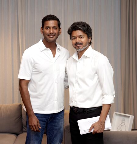 Vishal calls TN CM Vijay ‘Darling’ Chief Minister; says the word hasn’t changed from the time he has known Vijay from college! Vishal calls TN CM Vijay ‘Darling’ Chief Minister; says the word hasn’t changed from the time he has known Vijay from college!