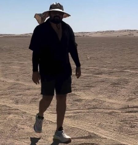 ‘Khalifa’ director Vysakh shares BTS video showing him braving Dubai heat; says ‘Passion burns hotter than the heat!’
