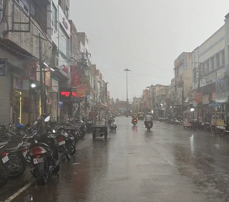 Pre-monsoon rainfall shatters three years record in Chittorgarh Pre-monsoon rainfall shatters three years record in Chittorgarh