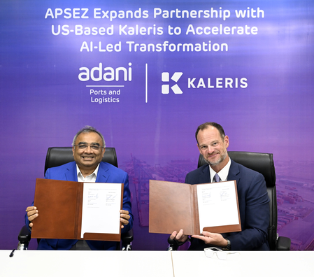 Adani Ports expands strategic partnership with US-based Kaleris for AI-led network transformation Adani Ports expands strategic partnership with US-based Kaleris for AI-led network transformation