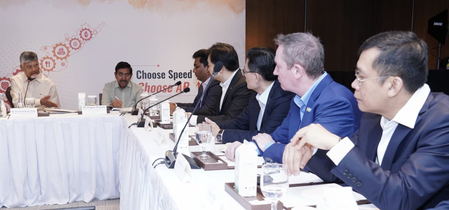 Andhra Pradesh an ideal destination for semiconductor manufacturing: CM Chandrababu Naidu in Singapore Andhra Pradesh an ideal destination for semiconductor manufacturing: CM Chandrababu Naidu in Singapore