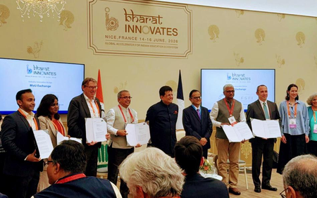 Bharat Innovates 2026: IIT Madras, IITM Global sign MoUs worth nearly 0 million Bharat Innovates 2026: IIT Madras, IITM Global sign MoUs worth nearly 0 million