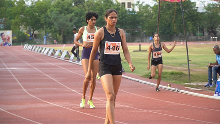 Indian Athletics Series: Kiran Pahal wins women’s 400m in Surat Indian Athletics Series: Kiran Pahal wins women’s 400m in Surat