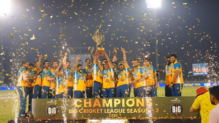 UP Brij Stars crowned champions as Big Cricket League season 2 ends on a high UP Brij Stars crowned champions as Big Cricket League season 2 ends on a high