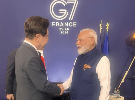 PM Modi meets South Korean Prez, vows stronger cooperation in trade and futuristic sectors