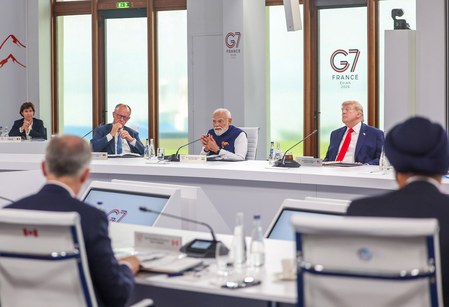G7 Summit: PM Modi ‘failed’ to stand up for India’s economic interests, says Congress G7 Summit: PM Modi ‘failed’ to stand up for India’s economic interests, says Congress