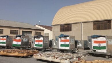 India delivers another five tonnes of essential medicines to Afghanistan India delivers another five tonnes of essential medicines to Afghanistan