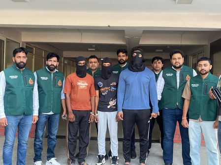 Delhi: 5 more arrested from Pak gangster Shahzad Bhatti-linked terror syndicate Delhi: 5 more arrested from Pak gangster Shahzad Bhatti-linked terror syndicate