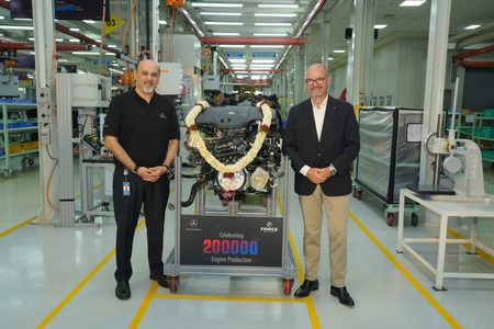 Make in India gets boost as Force Motors rolls out 200,000th Mercedes-Benz engine from Pune facility Make in India gets boost as Force Motors rolls out 200,000th Mercedes-Benz engine from Pune facility