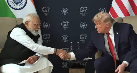Trump praises PM Modi, calls him one of the ‘toughest negotiators’ Trump praises PM Modi, calls him one of the ‘toughest negotiators’