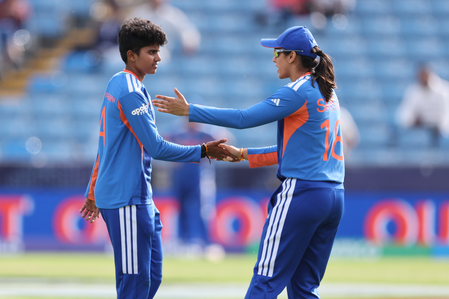 Women’s T20 WC: Charani picks 4-19 as India register comprehensive 95-run win over Netherlands Women’s T20 WC: Charani picks 4-19 as India register comprehensive 95-run win over Netherlands
