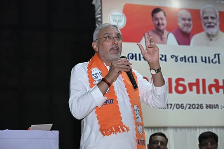 Congress misleading farmers, using them for politics: Gujarat BJP chief Congress misleading farmers, using them for politics: Gujarat BJP chief