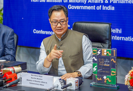 Kiren Rijiju discusses roadmap for Hajj-2027