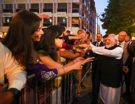 ‘Proud’ of Indian diaspora’s efforts in bringing India-France ties closer: PM Modi in Paris