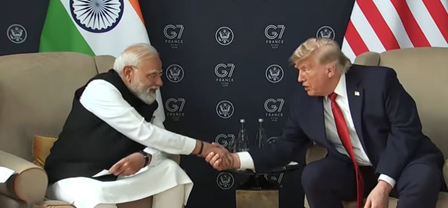 G7 Summit: PM Modi, Prez Trump discussed West Asia, India-US trade deal & bilateral cooperation across sectors: MEA G7 Summit: PM Modi, Prez Trump discussed West Asia, India-US trade deal & bilateral cooperation across sectors: MEA