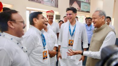 United colours of Congress create buzz as pics of Gehlot-Pilot, Dhariwal-Gunjal go viral United colours of Congress create buzz as pics of Gehlot-Pilot, Dhariwal-Gunjal go viral