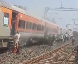 Sparks from Ranthambore Express coach trigger panic in Ratlam, no injuries