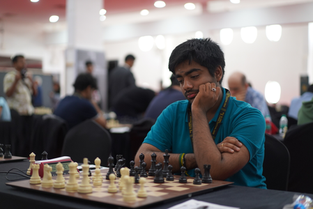Iniyan in sight of title despite draw with IM Suresh in Mumbai chess event Iniyan in sight of title despite draw with IM Suresh in Mumbai chess event