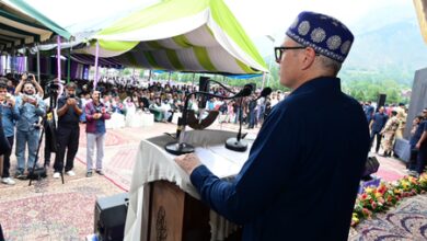 CM Omar Abdullah attends lavender festival, promises aid to shopkeepers due to road widening in J&K’s Ganderbal