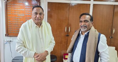 Delhi BJP outreach: South Delhi MP Ramvir Singh Bidhuri meets Patel Chest Hospital chief Delhi BJP outreach: South Delhi MP Ramvir Singh Bidhuri meets Patel Chest Hospital chief