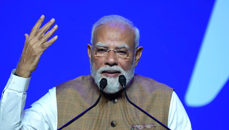 Football connects India and France: PM Modi Football connects India and France: PM Modi