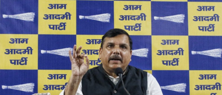 AAP leader Sanjay Singh seeks FIR over alleged Ram Mandir donation scam AAP leader Sanjay Singh seeks FIR over alleged Ram Mandir donation scam