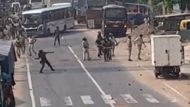 Bihar: Nalanda college protest turns violent, three policemen injured Bihar: Nalanda college protest turns violent, three policemen injured