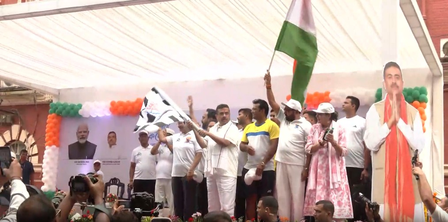 CM Adhikari inaugurates 3-day celebration of International Yoga Day in Kolkata CM Adhikari inaugurates 3-day celebration of International Yoga Day in Kolkata