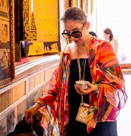 Manisha Koirala finds solace at reclining Buddha, offers prayers for health and peace Manisha Koirala finds solace at reclining Buddha, offers prayers for health and peace