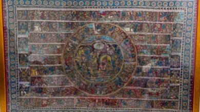 PM Modi gifts Kalamkari Mahabharata painting to French President Macron