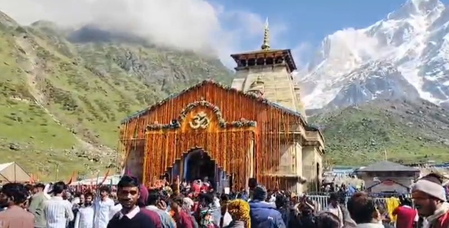 Over 12.7 lakh devotees offer prayers at Kedarnath Dham, people impressed with facilities Over 12.7 lakh devotees offer prayers at Kedarnath Dham, people impressed with facilities