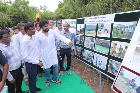 Pawan Kalyan lays foundation stone for Common Facility Centre for forest research, conservation Pawan Kalyan lays foundation stone for Common Facility Centre for forest research, conservation