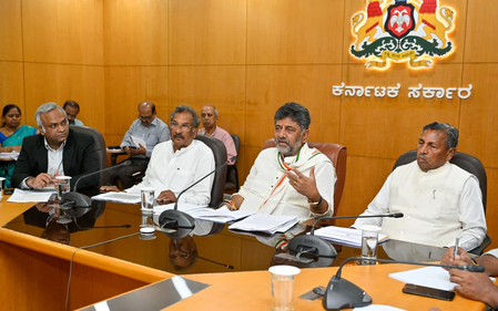 K’taka: Shivakumar orders crackdown on misuse of guarantee schemes K’taka: Shivakumar orders crackdown on misuse of guarantee schemes