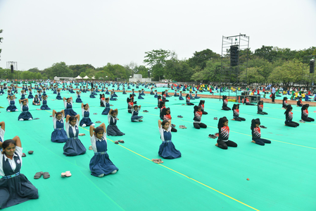Over 4,985 free yoga classes active across Gujarat
