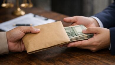 Odisha: Junior Engineer caught taking bribe for street-light estimate Odisha: Junior Engineer caught taking bribe for street-light estimate