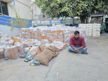 Gujarat: Over Rs 1.26 crore worth of liquor seized in two raids across Rajkot, Morbi Gujarat: Over Rs 1.26 crore worth of liquor seized in two raids across Rajkot, Morbi