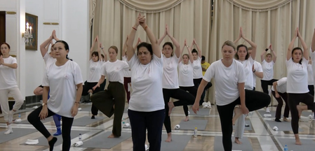 From embassies to public grounds, Yoga Day preparations gain momentum nationwide From embassies to public grounds, Yoga Day preparations gain momentum nationwide