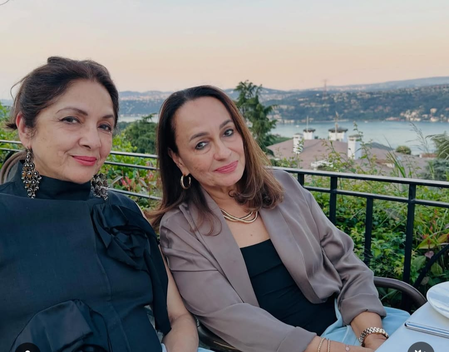 Soni Razdan shares ‘trip stories’ with Neena Gupta from their serene vacation Soni Razdan shares ‘trip stories’ with Neena Gupta from their serene vacation