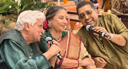 Shabana Azmi shares heartwarming glimpse of being serenaded by two ‘favourite people’ Shabana Azmi shares heartwarming glimpse of being serenaded by two ‘favourite people’