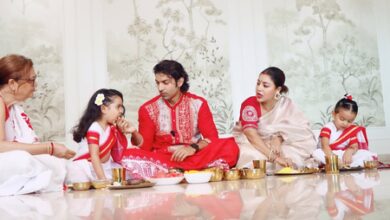 Gurmeet Choudhary & Debinna Bonnerjee enjoy family time during Jamai Shosthi Gurmeet Choudhary & Debinna Bonnerjee enjoy family time during Jamai Shosthi