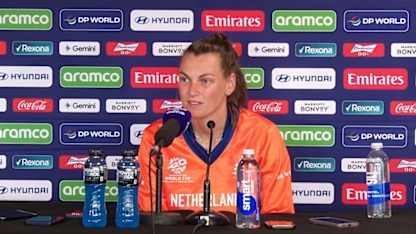 Playing Australia at a World Cup is incredible, says Babette De Leede after the Netherlands’ defeat to Australia