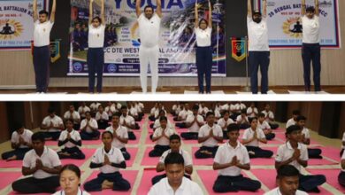 Over 65,000 NCC cadets perform yoga in Bengal, Sikkim ahead of International Yoga Day tomorrow