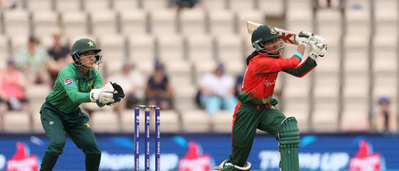 Women’s T20 WC: Pakistan restrict Bangladesh to 123/6 despite Shorna’s late blast Women’s T20 WC: Pakistan restrict Bangladesh to 123/6 despite Shorna’s late blast
