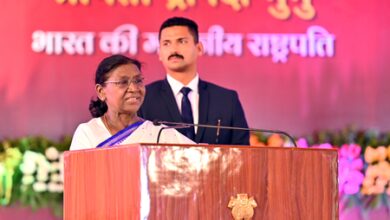 President Murmu to lead Yoga session at Jabalpur’s iconic Garrison Ground today President Murmu to lead Yoga session at Jabalpur’s iconic Garrison Ground today