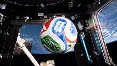 NASA takes 2026 FIFA WC ball ‘Trionda’ to space to study ‘centre of mass and balance in microgravity’ NASA takes 2026 FIFA WC ball ‘Trionda’ to space to study ‘centre of mass and balance in microgravity’