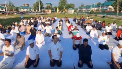 ‘Yoga ensures positivity of mind and body’: Yoga Day celebrations in J&K, Bihar