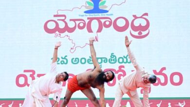 Yoga centres to be set up in all villages, announces CM Chandrababu Naidu